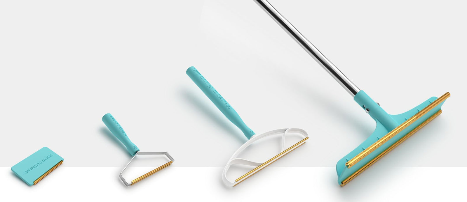 Gamme de brosses anti-poils KLINPAW pour tapis, canapés et vêtements